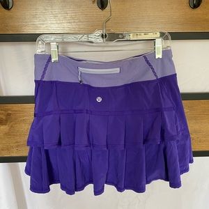 Purple Lululemon Tennis Skirt